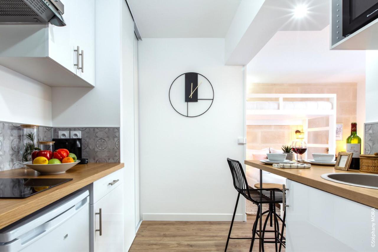 Life&Travel - Studio Cosy - Parking - Terrasse บอร์โด ภายนอก รูปภาพ