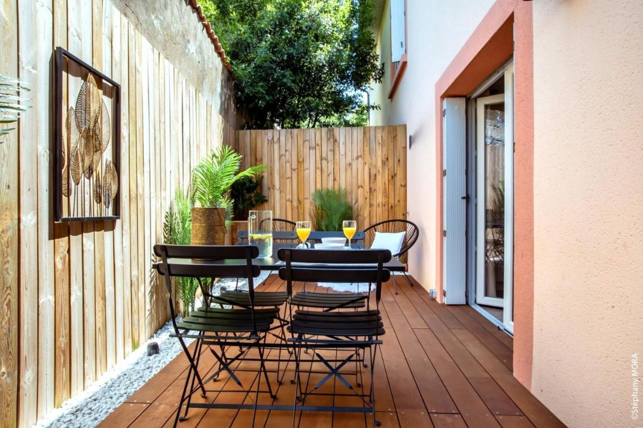 Life&Travel - Studio Cosy - Parking - Terrasse บอร์โด ภายนอก รูปภาพ