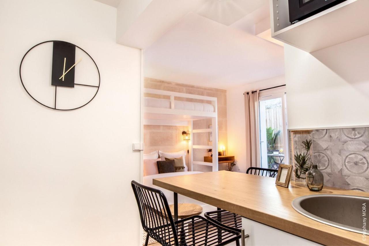 Life&Travel - Studio Cosy - Parking - Terrasse บอร์โด ภายนอก รูปภาพ
