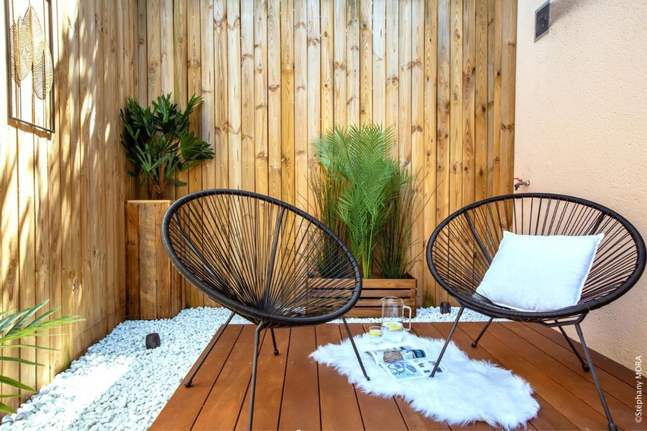 Life&Travel - Studio Cosy - Parking - Terrasse บอร์โด ภายนอก รูปภาพ